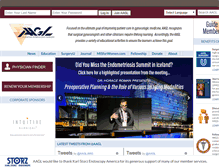 Tablet Screenshot of aagl.org